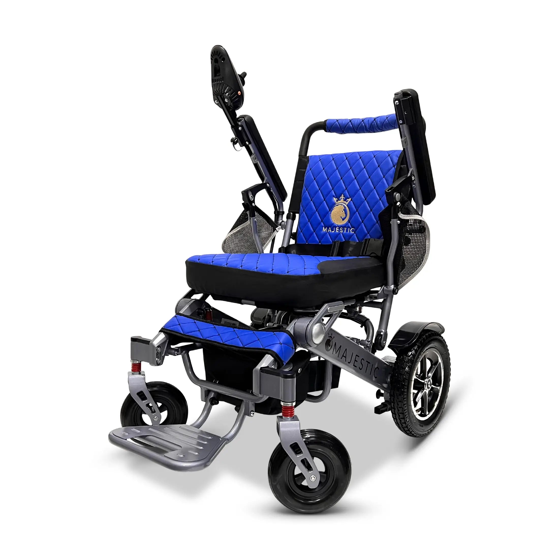 Light Gray ComfyGO MAJESTIC IQ-7000 Remote Controlled Electric Wheelchair
