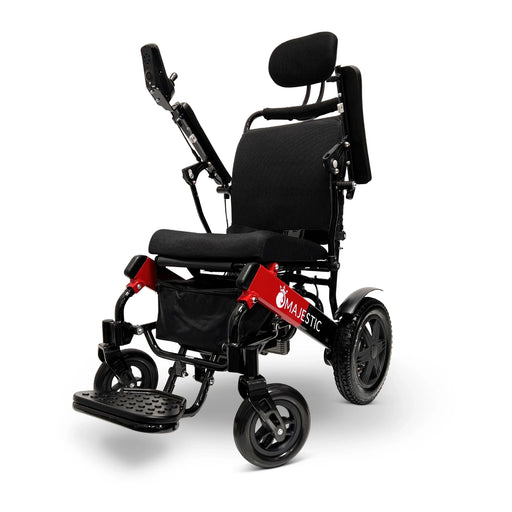 Black ComfyGO MAJESTIC IQ-9000 Remote Controlled  Lightweight Electric Wheelchair