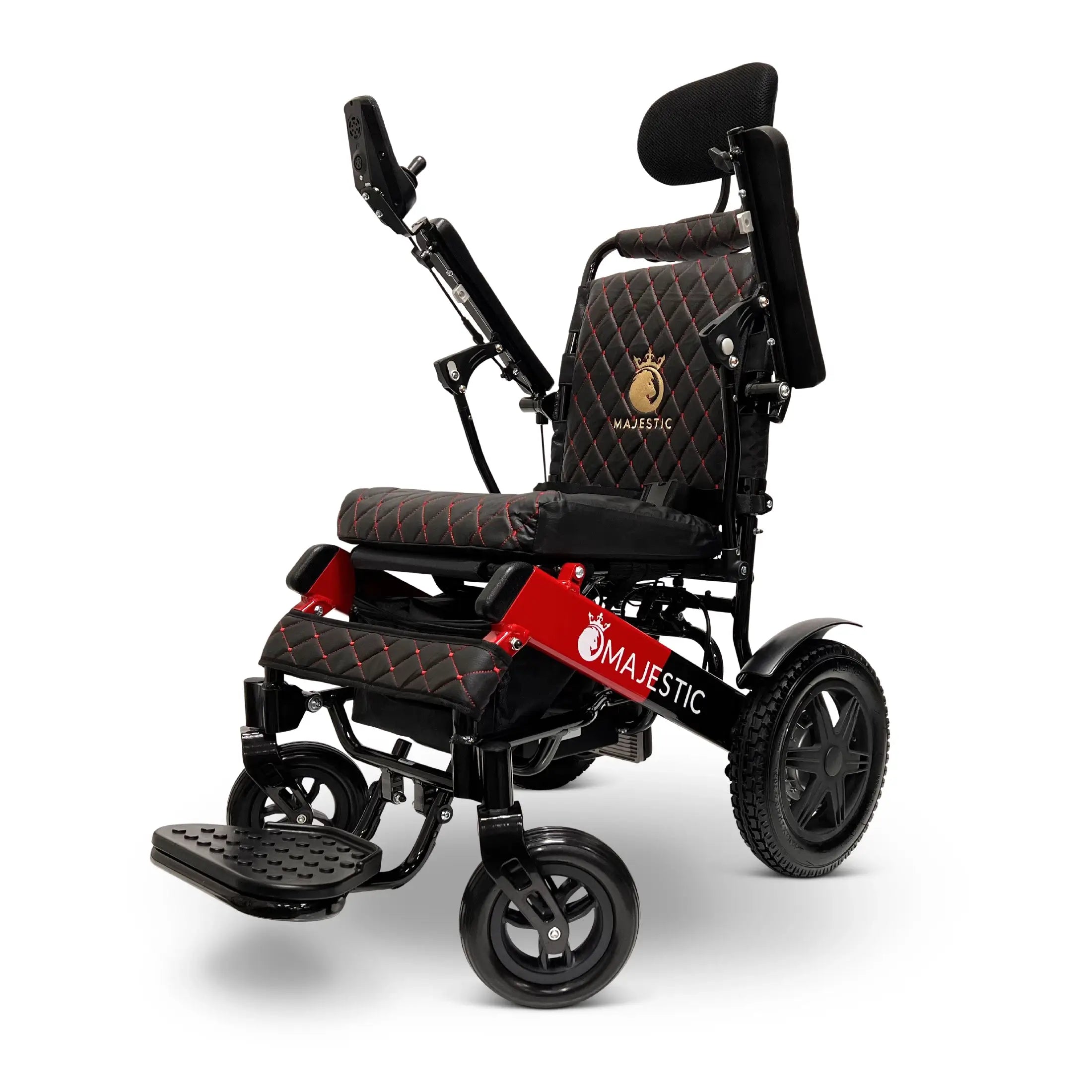 Gray ComfyGO MAJESTIC IQ-9000 Remote Controlled  Lightweight Electric Wheelchair
