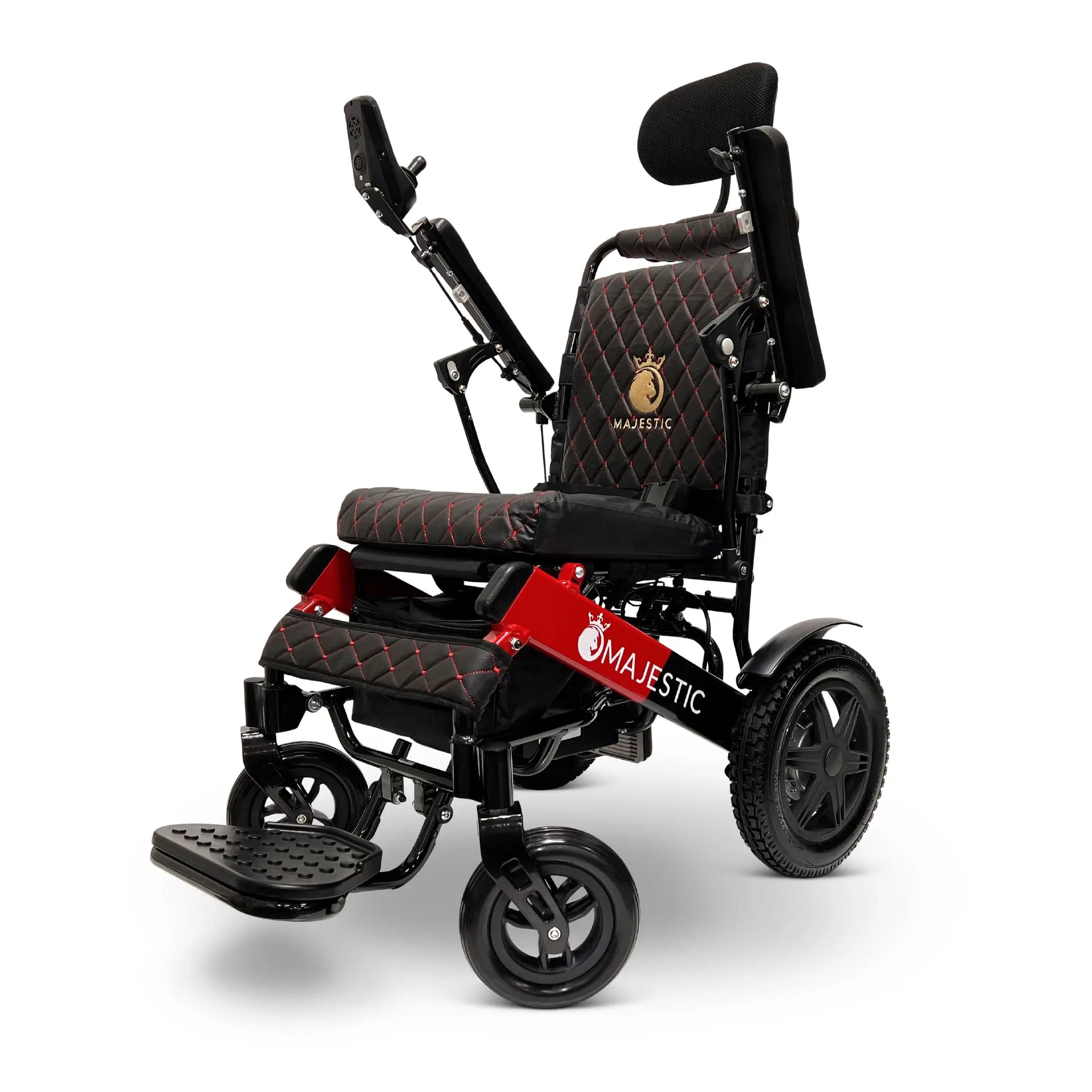 Gray ComfyGO MAJESTIC IQ-9000 Remote Controlled  Lightweight Electric Wheelchair