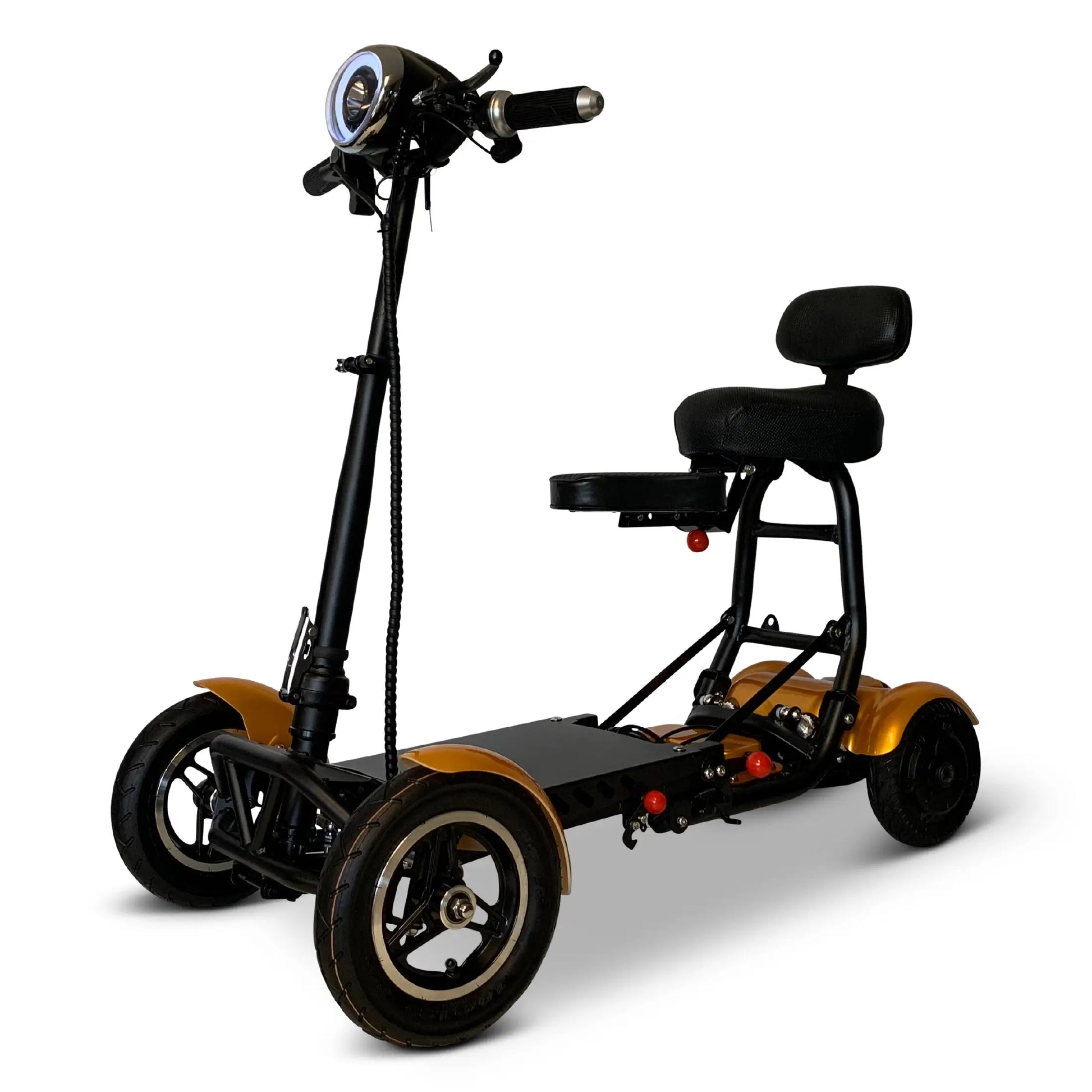 Black ComfyGO MS-3000 Foldable Mobility Scooter