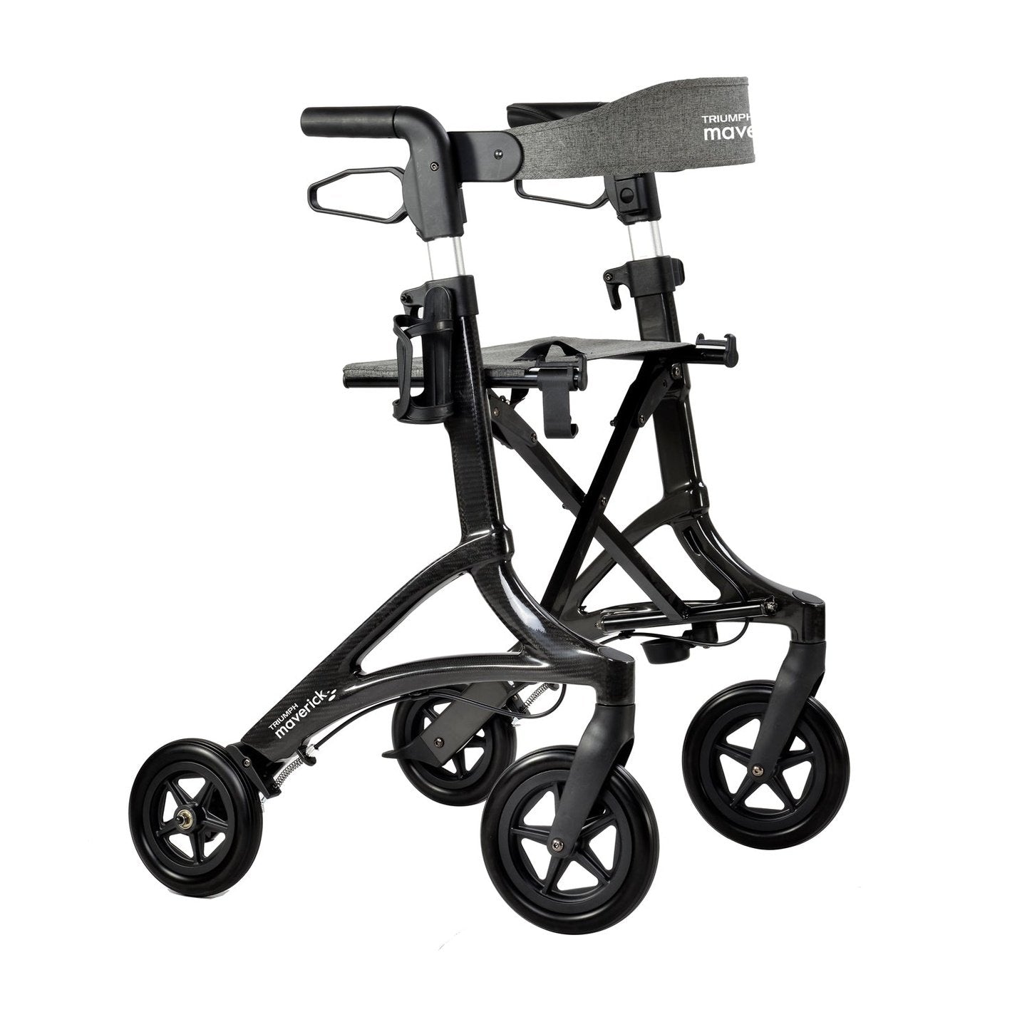 Dark Slate Gray Triumph Maverick Folding Portable Rollator