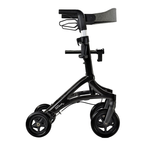 Black Triumph Maverick Folding Portable Rollator