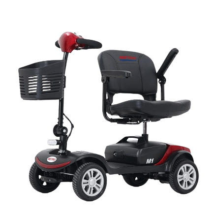 Dark Slate Gray Metro Mobility M1 4-Wheel Mobility Scooter