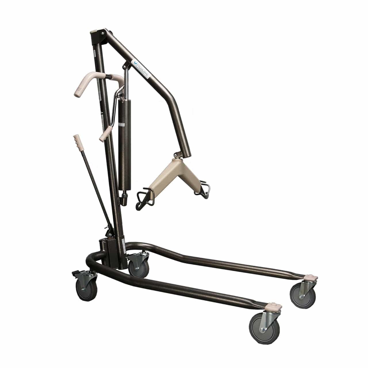 Dark Slate Gray Proactive Medical Protekt® Onyx Manual Hydraulic Patient Lift