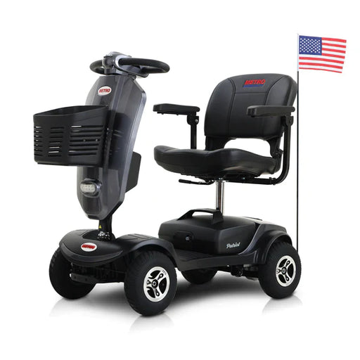 Dark Slate Gray Metro Mobility Patriot 4-Wheel Mobility Scooter