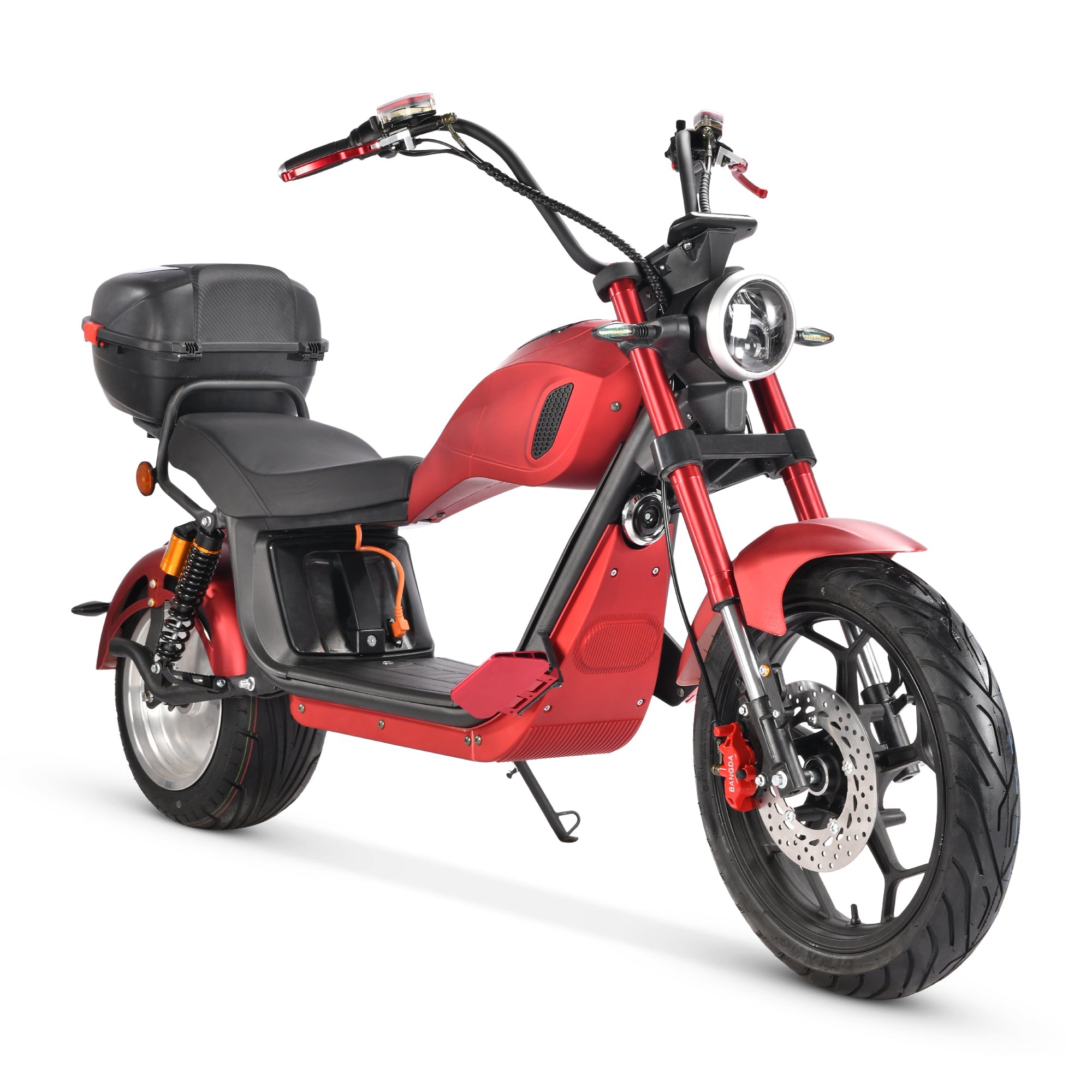 Dark Slate Gray SoverSky M10 3000W Electric Scooter Bike