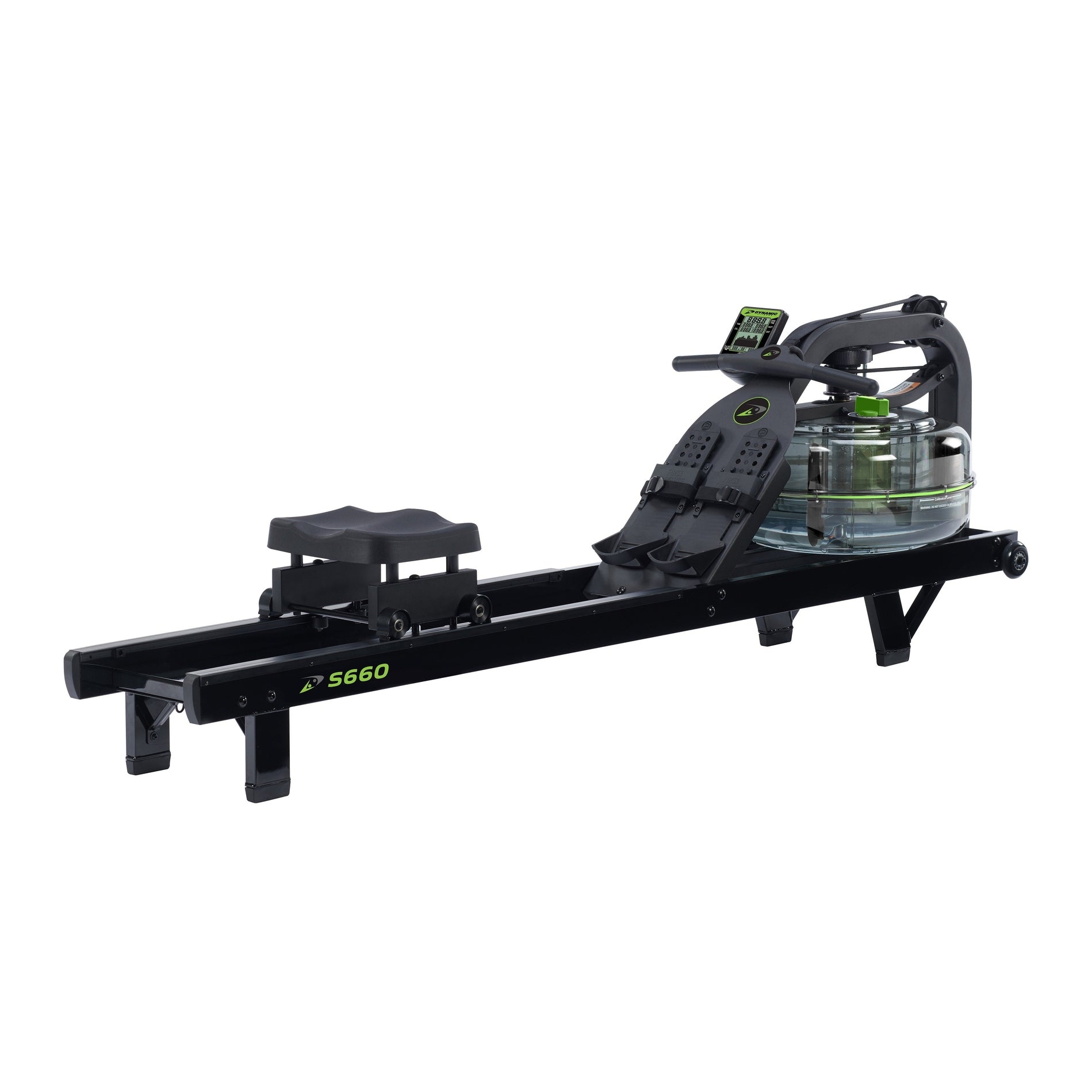 Dark Slate Gray Dynamic Fluid Fitness S660 Rower