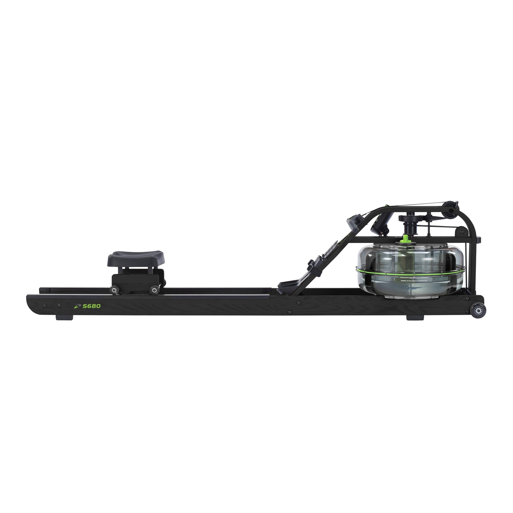 Dark Slate Gray Dynamic Fluid Fitness S680 Rower