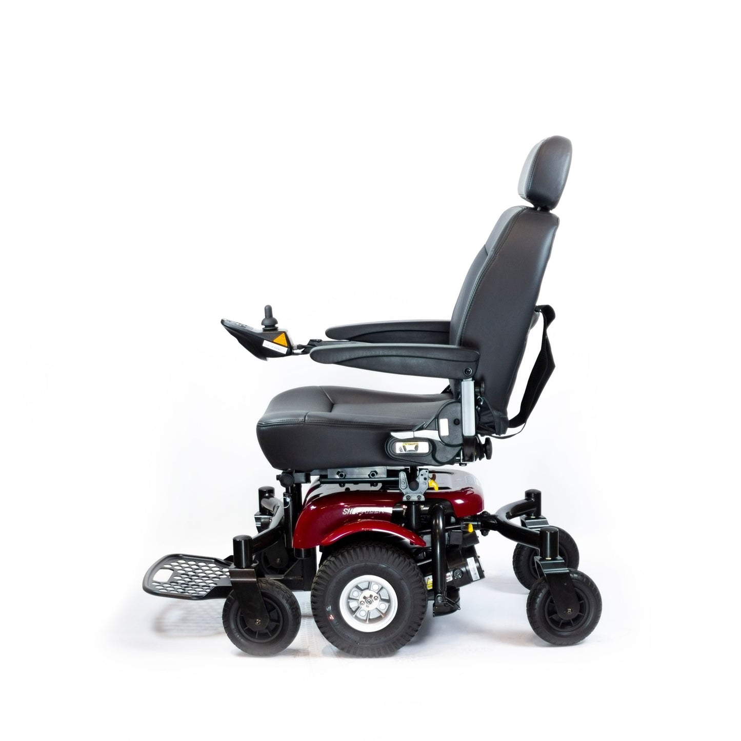 Lavender ShopRider 6RUNNER 10 12V/35AH Standard Mid-Wheel Electric Wheelchair