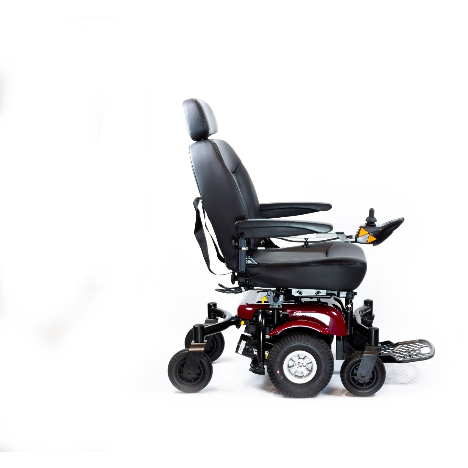 Lavender ShopRider 6RUNNER 10 12V/35AH Standard Mid-Wheel Electric Wheelchair