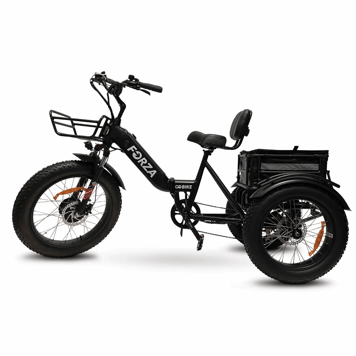 Light Gray GOBike FORZA Foldable Electric Tricycle