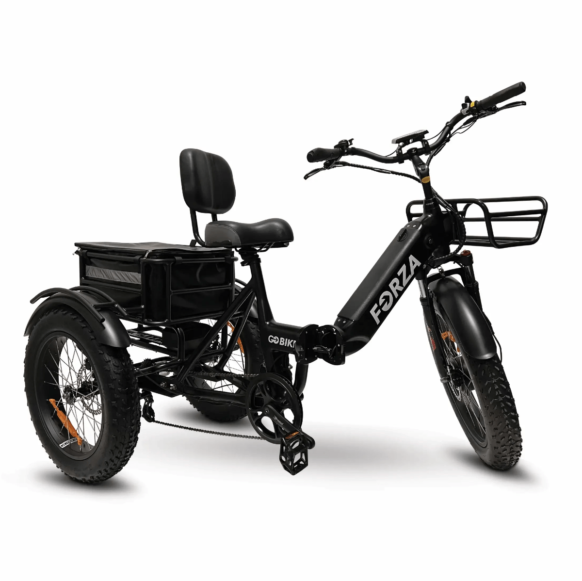 Light Gray GOBike FORZA Foldable Electric Tricycle