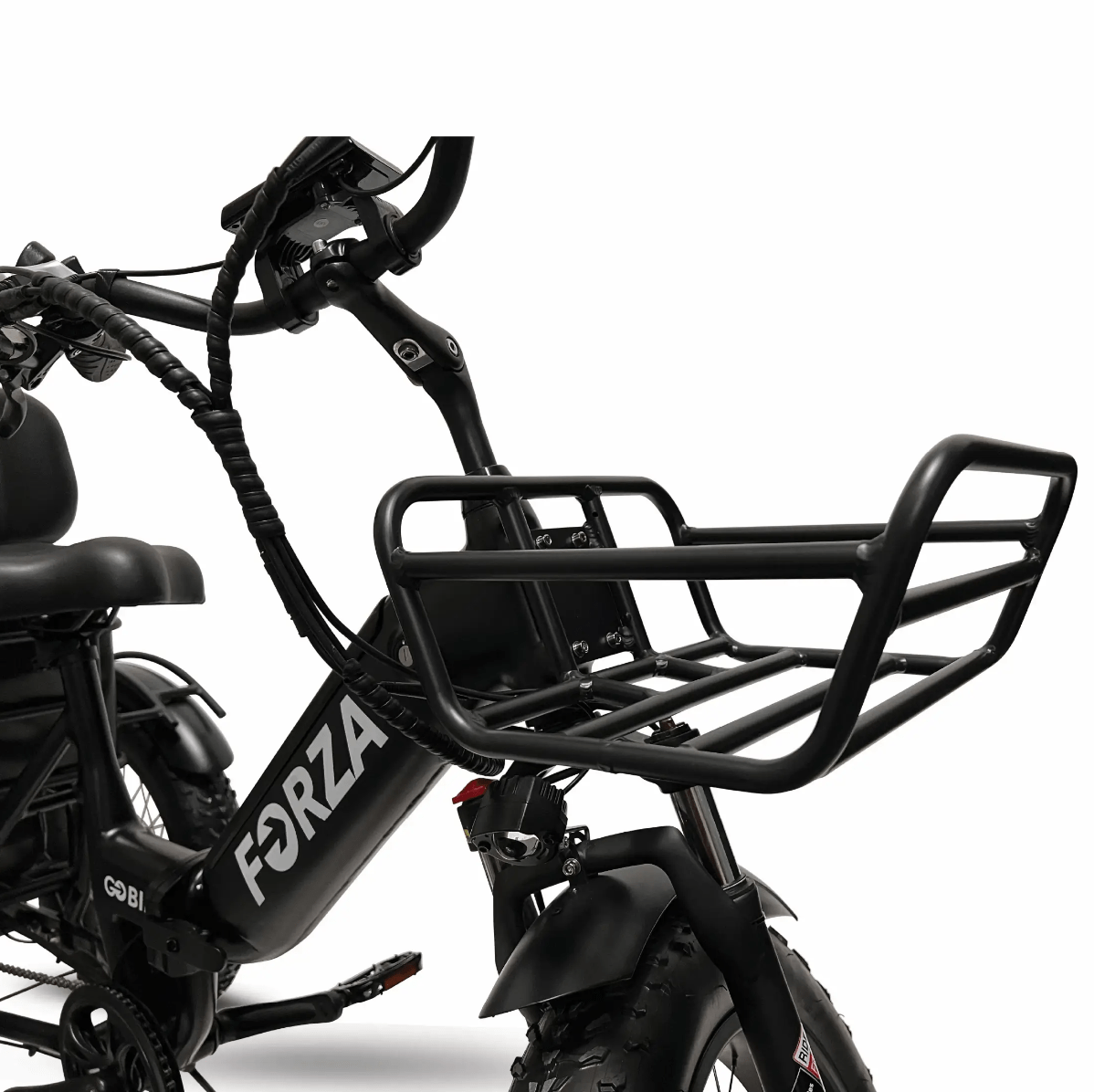 Black GOBike FORZA Foldable Electric Tricycle