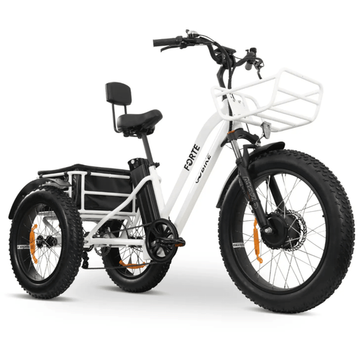 GOBike FORTE Electric All-Terrain Tricycle Electric Tricycle ComfyGo White  