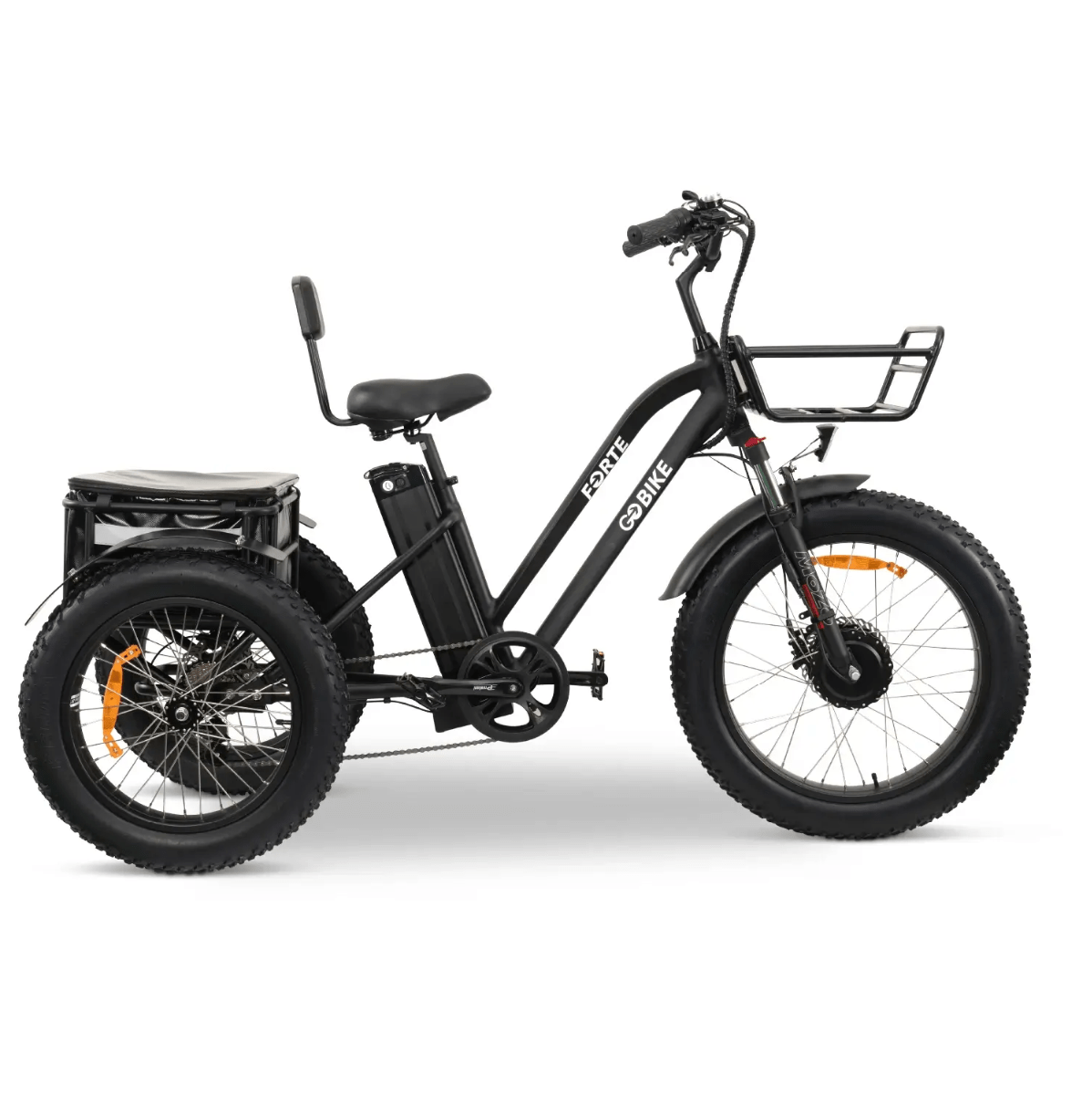 Light Gray GOBike FORTE Electric All-Terrain Tricycle