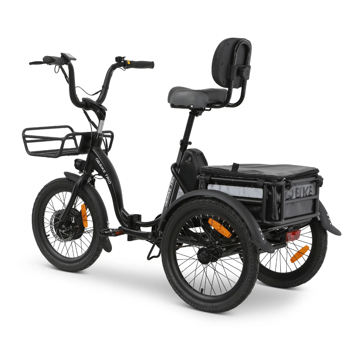 Dark Slate Gray GOBike TRIO Crossover Lightweight Foldable Electric Tricycle