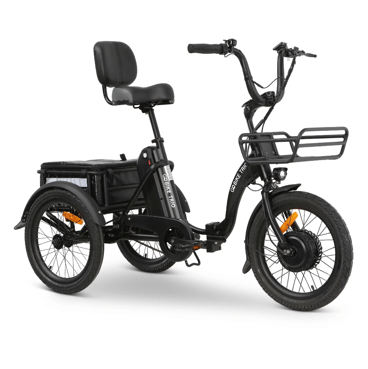 GOBike TRIO Crossover Lightweight Foldable Electric Tricycle Electric Tricycle ComfyGo Black  