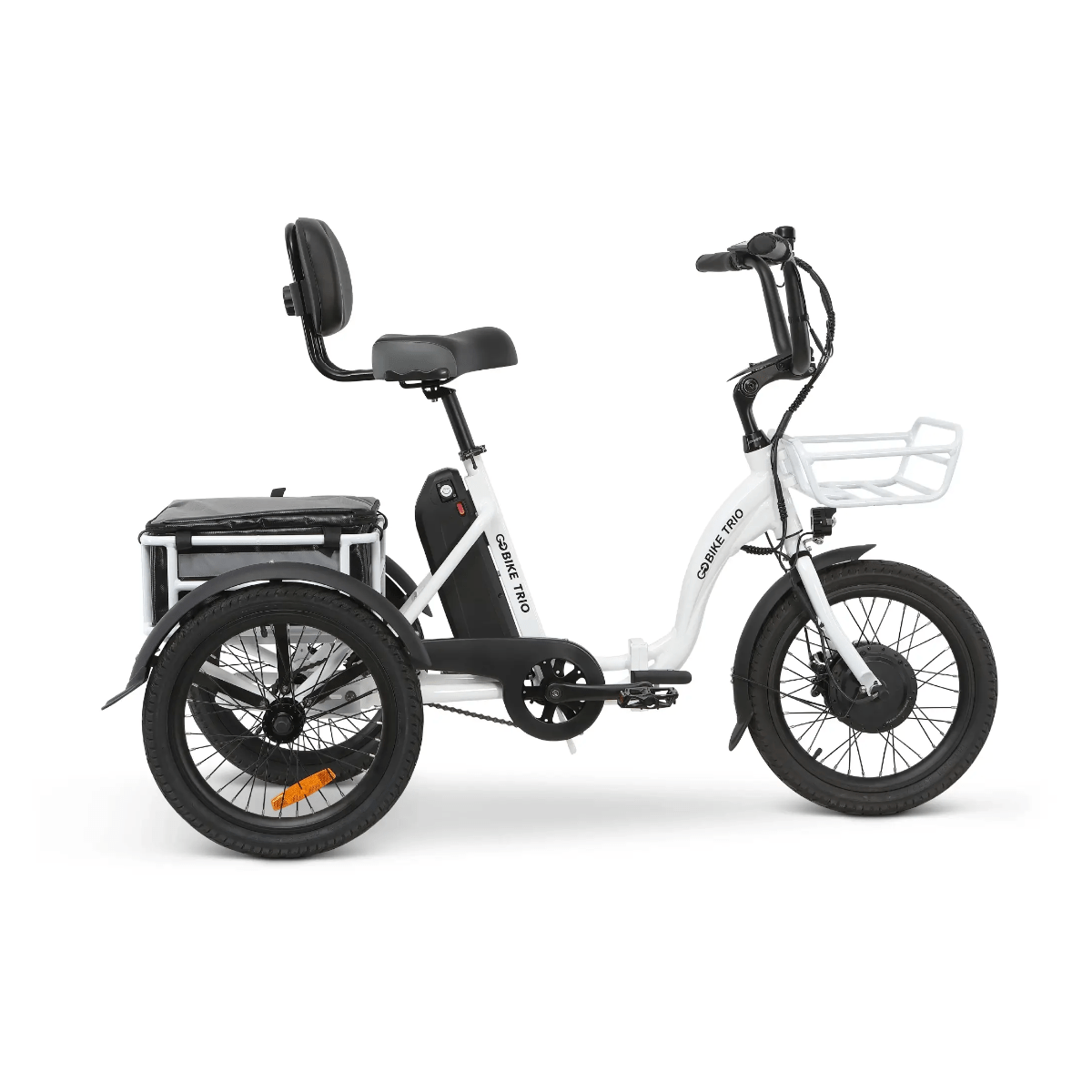 Lavender GOBike TRIO Crossover Lightweight Foldable Electric Tricycle