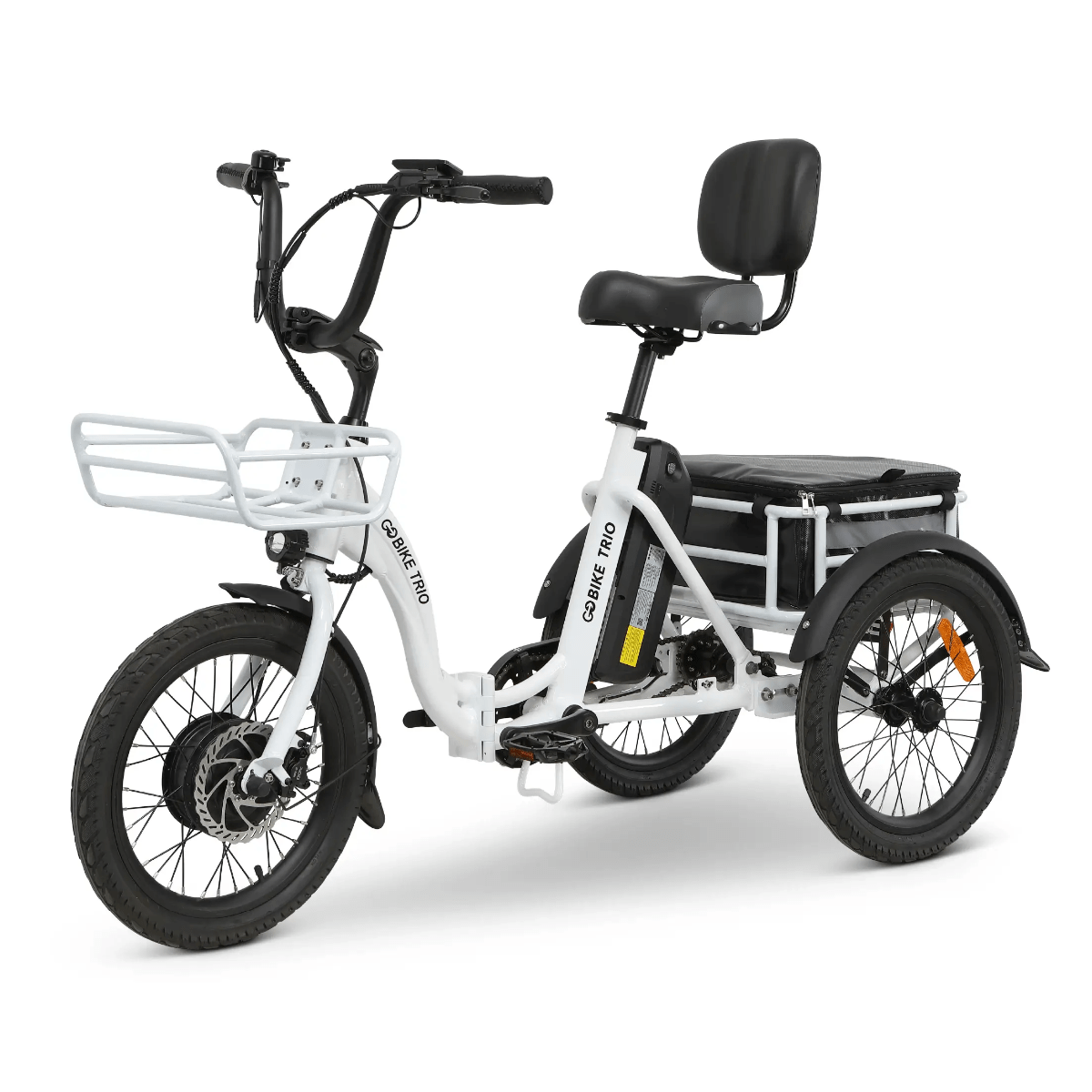 Dark Slate Gray GOBike TRIO Crossover Lightweight Foldable Electric Tricycle