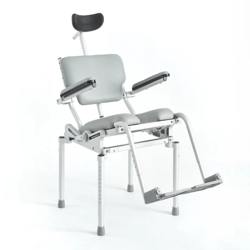 White Smoke Nuprodx MC3000Tilt Shower Commode Chair With Tilt-in-Space