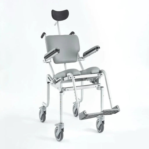 White Smoke Nuprodx MC4000Tilt Shower Commode Chair With Tilt-In-Space