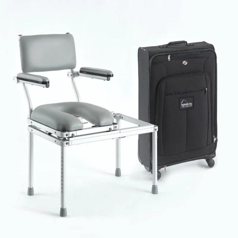 Dark Slate Gray Nuprodx MC5100TX Stationary Travel Tub Transfer Bench