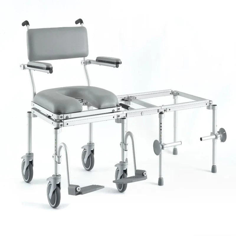 Lavender Nuprodx MC6200 Rolling Mobility Chair With Tub Transfer