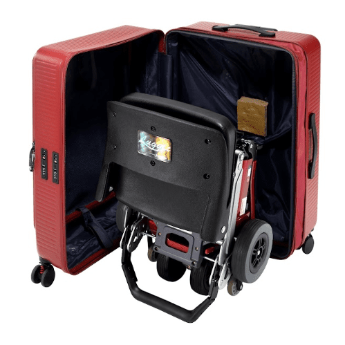 Rosy Brown FreeRider USA Luggie Suitcase