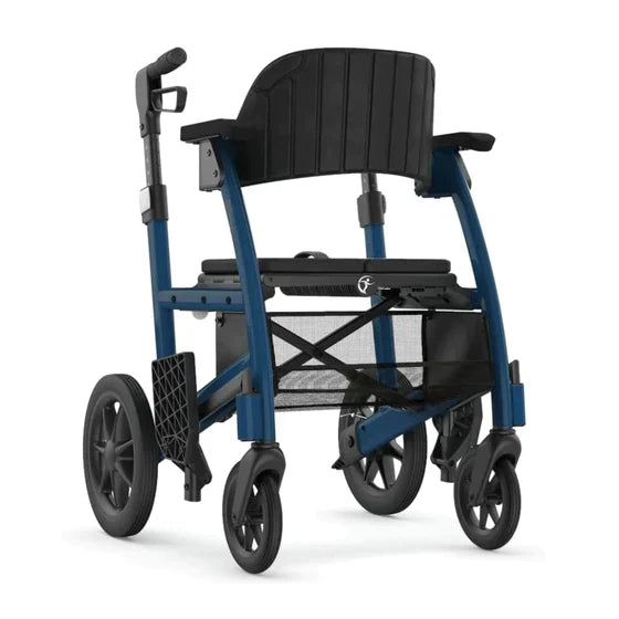 Triumph Prestige 2-In-1 Folding Portable Rollator