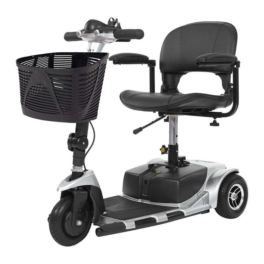 Dark Slate Gray Vive Health 3 Wheel Mobility Scooter