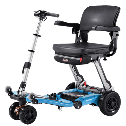 Dark Slate Gray FreeRider USA Luggie Super Plus 3 - Mobility Scooter