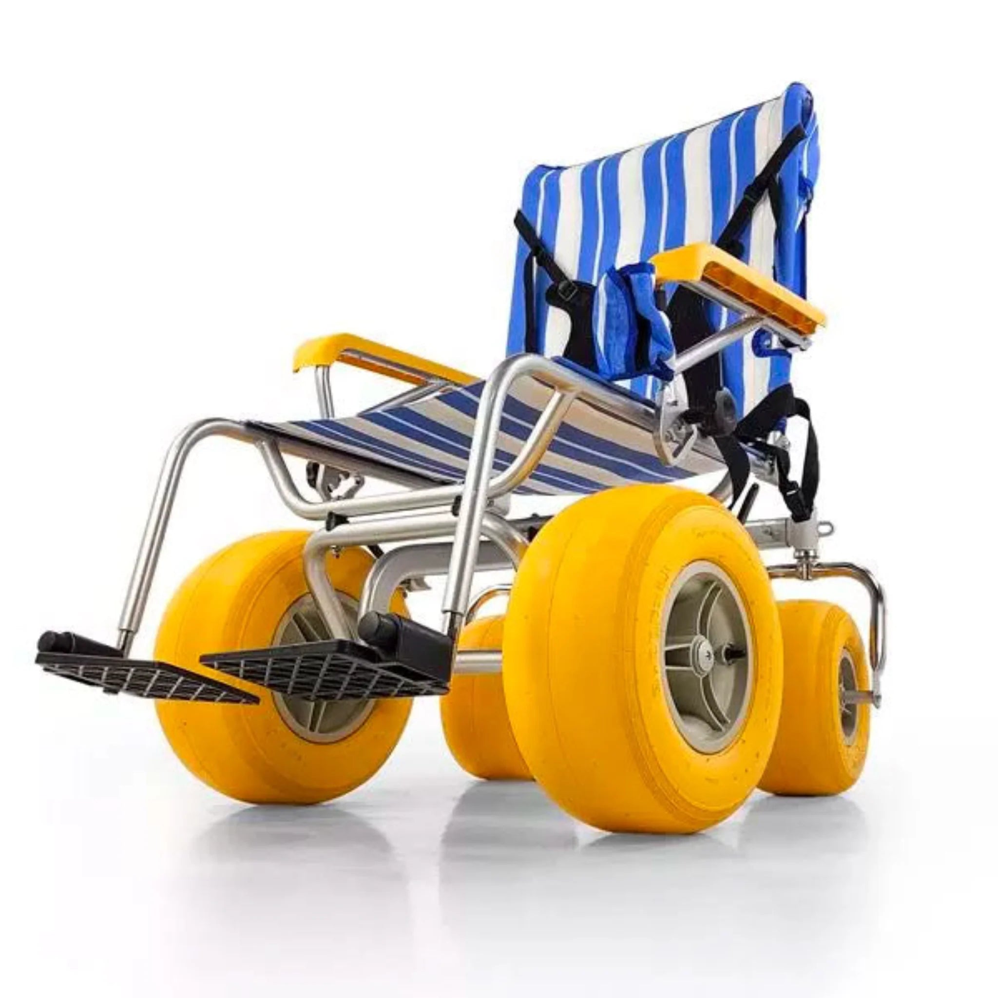 Dark Slate Gray TerraWheels All-Terrain Beach Wheelchair