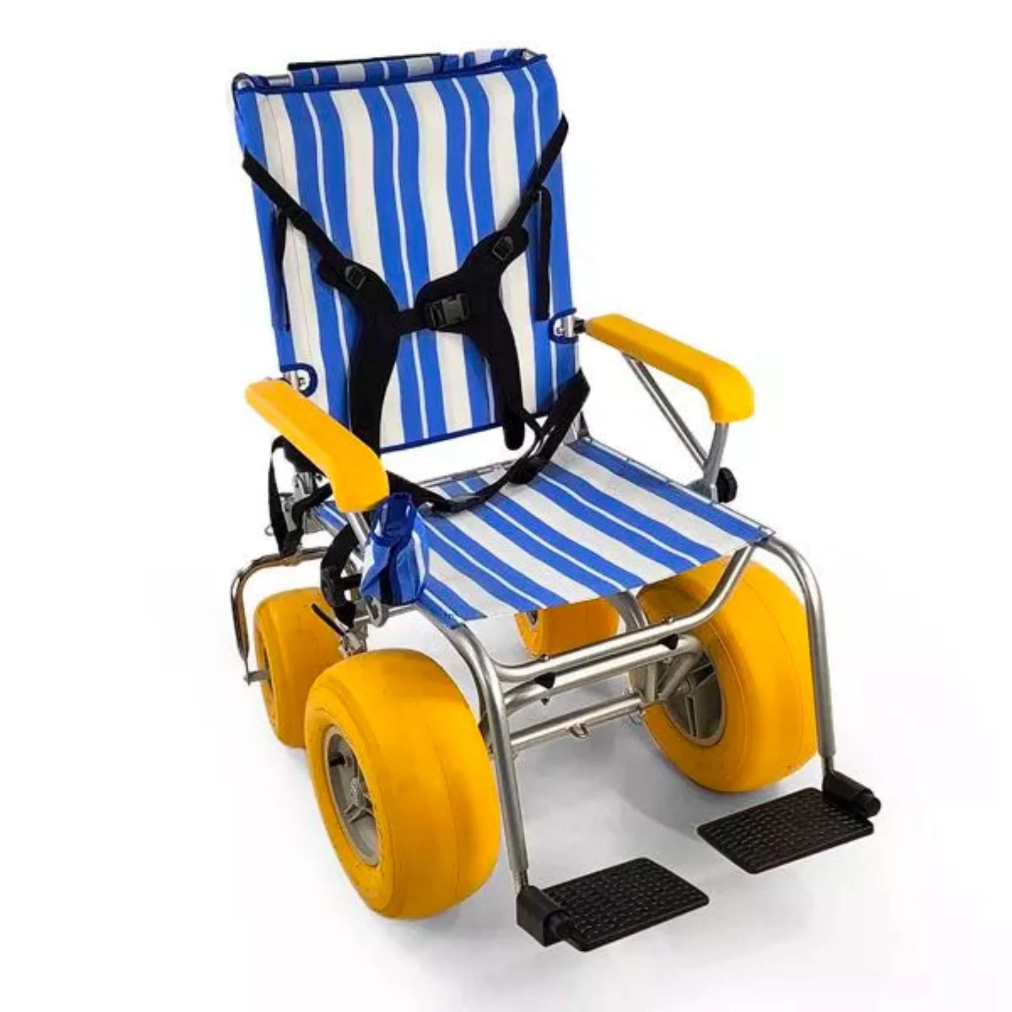 Dark Slate Gray TerraWheels All-Terrain Beach Wheelchair