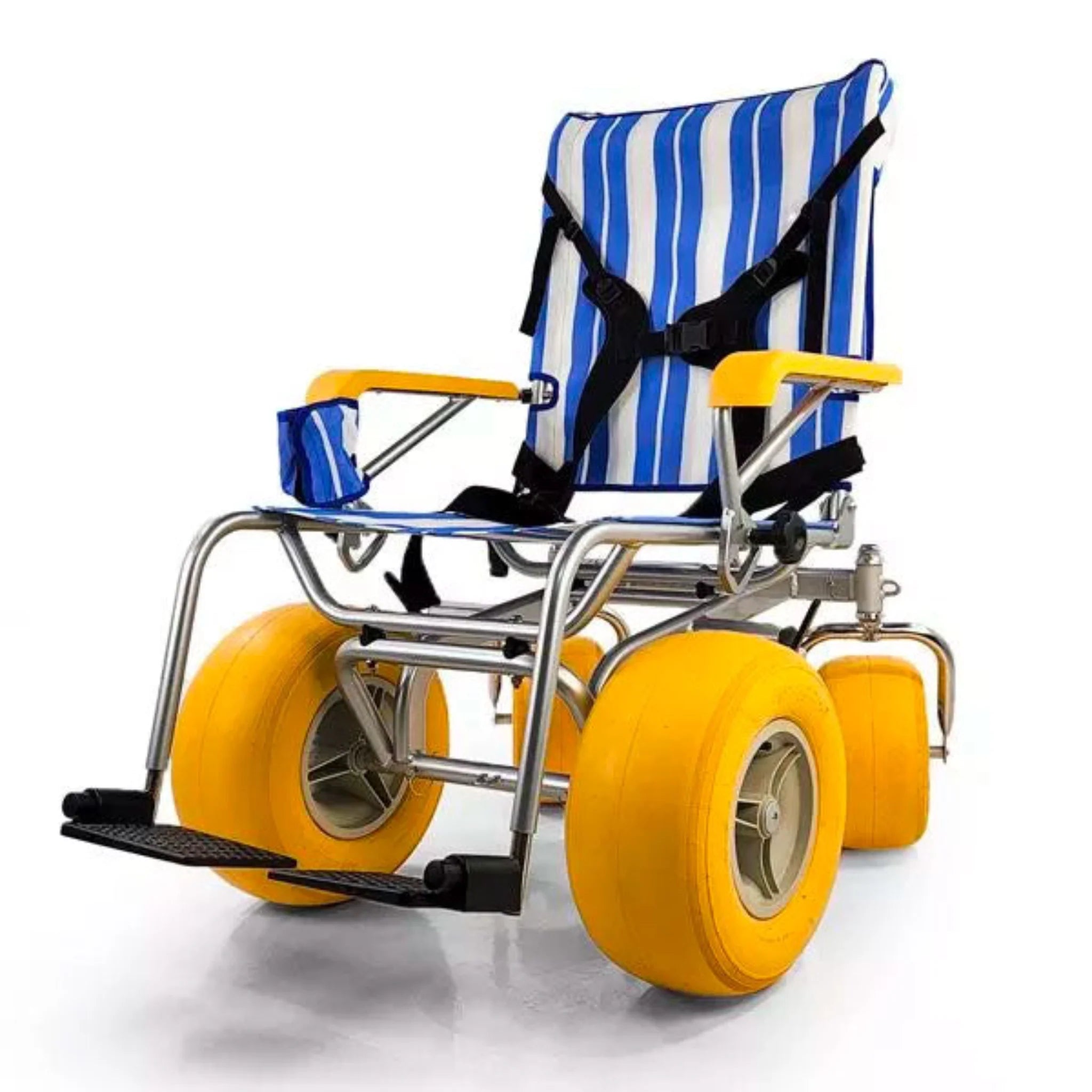 Dark Slate Gray TerraWheels All-Terrain Beach Wheelchair