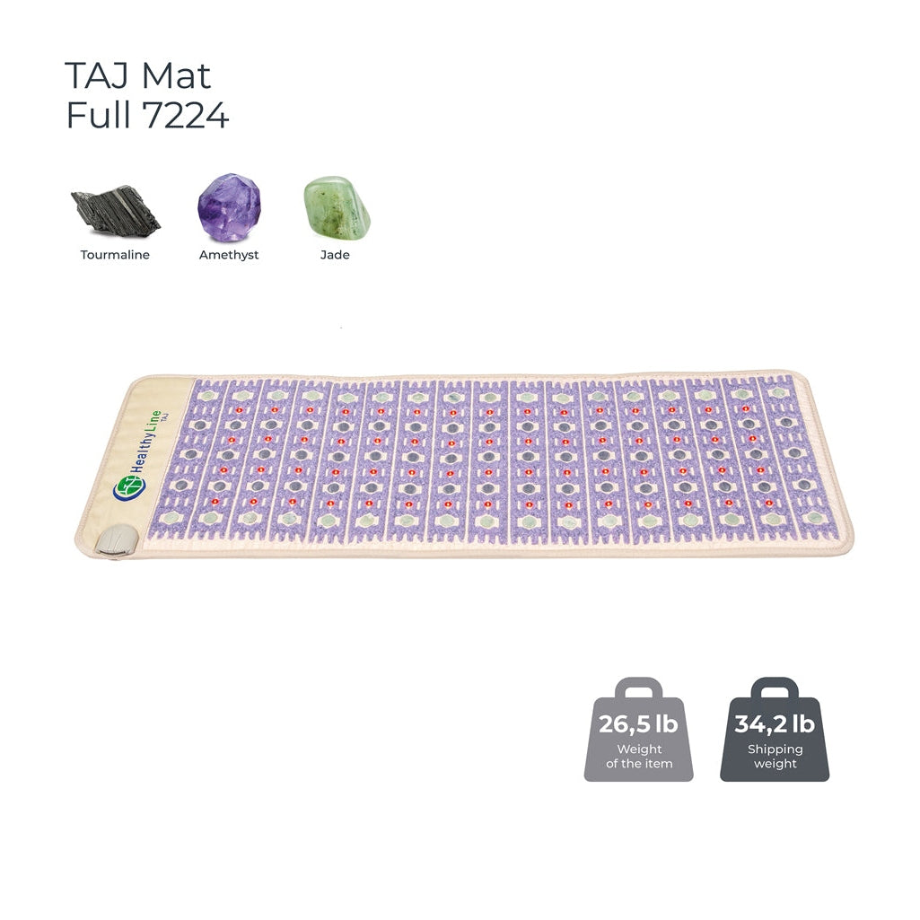 Gray HealthyLine TAJ-Mat Full 7224 Firm – Photon PEMF InfraMat Pro®