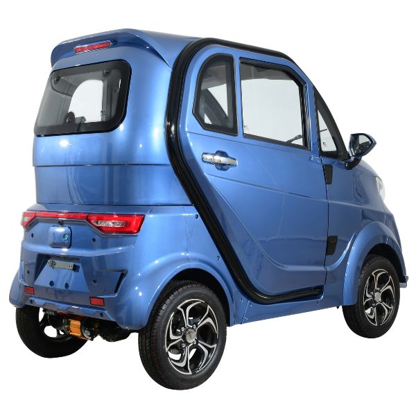 Dark Slate Blue Green Transporter Q Express Electric Mobility Scooter