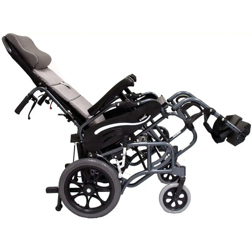 Dark Slate Gray Karman VIP-515-TP Lightweight Tilt-In-Space Manual Wheelchair