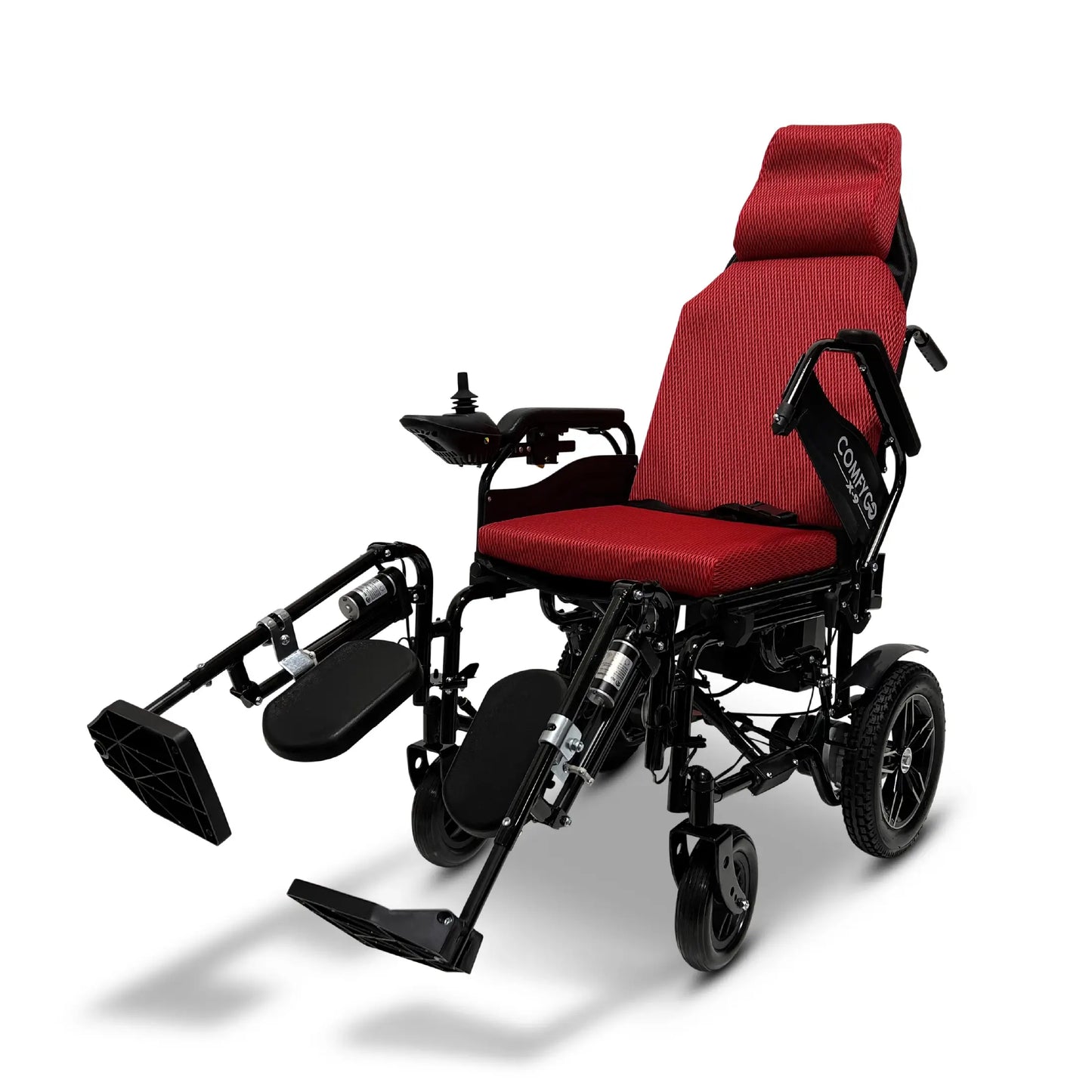 Thistle ComfyGO X-9 Remote Controlled Electric Wheelchair, Automatic Reclining Backrest & Lifting Leg Rests