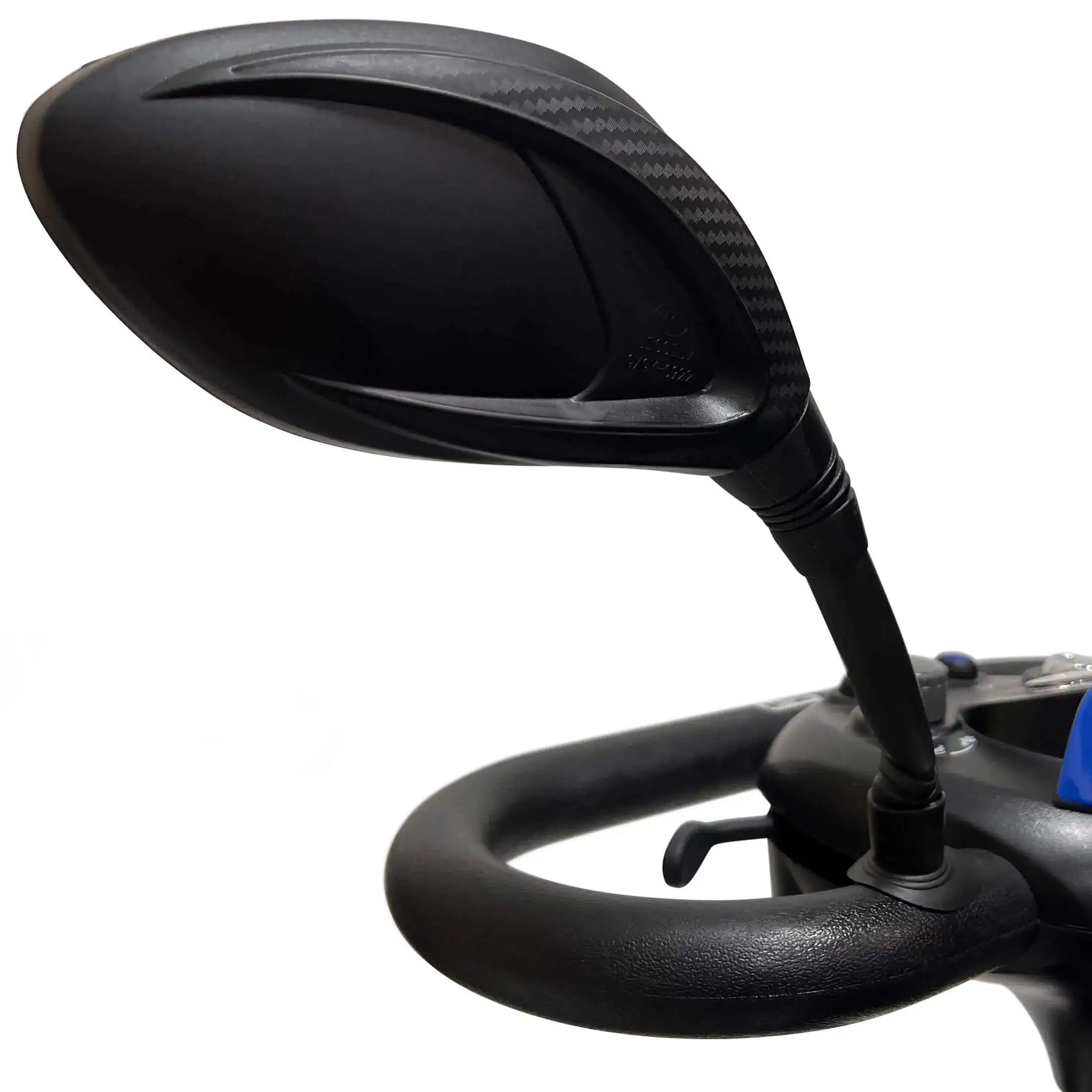 Black ComfyGO Z-4 Custom Fit Electric Mobility Scooter Mirrors - Pair (Left & Right)