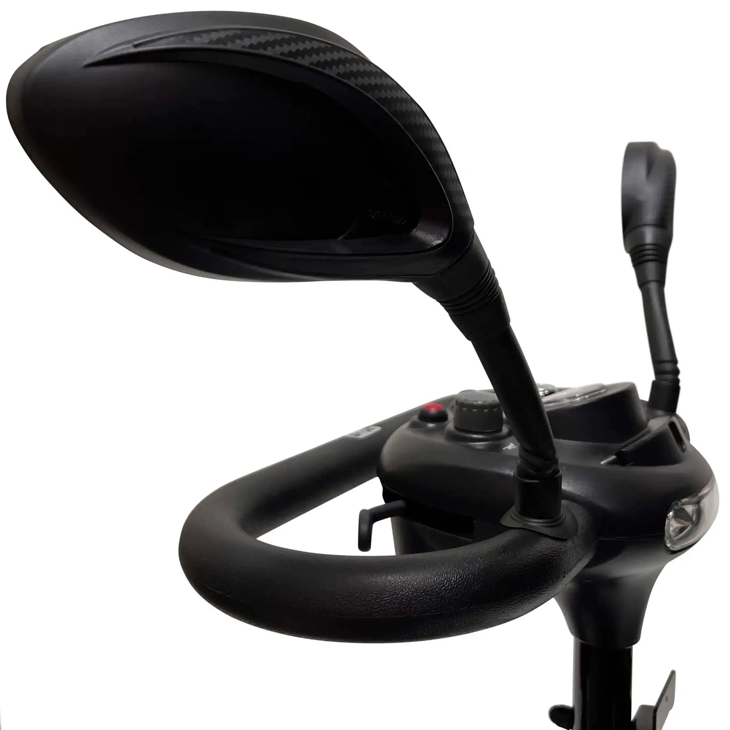 Black ComfyGO Z-4 Custom Fit Electric Mobility Scooter Mirrors - Pair (Left & Right)