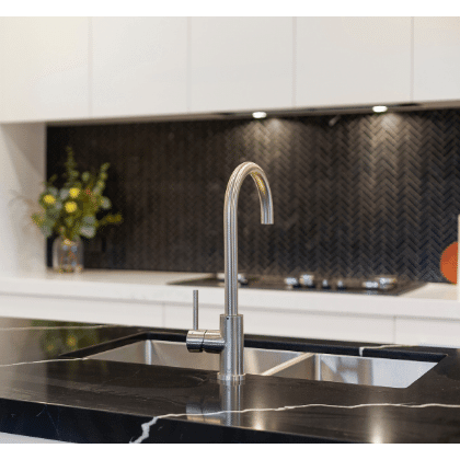 Light Gray Echo RO/Flow Faucet