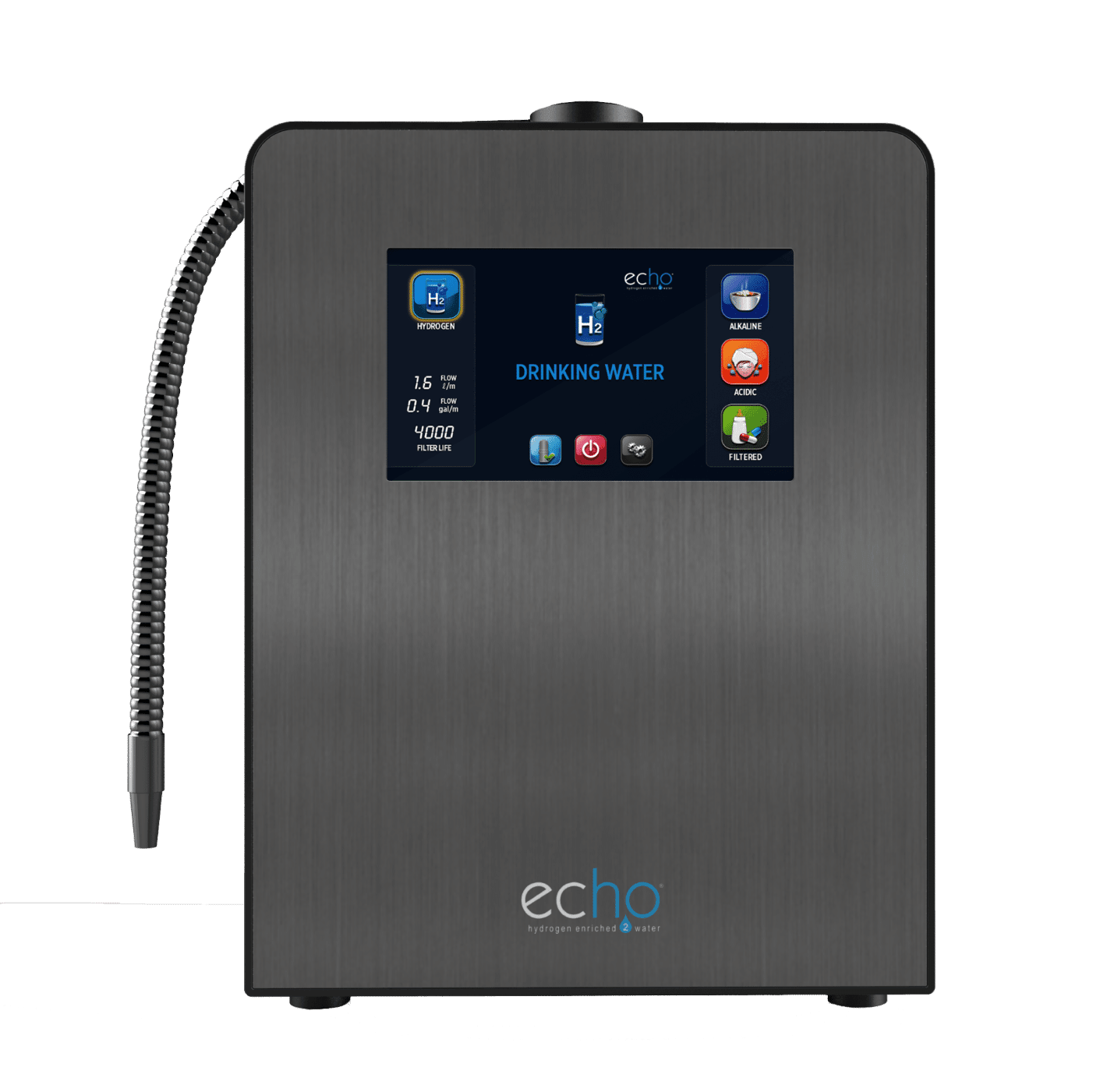 Dim Gray Echo Ultimate Hydrogen Water Machine