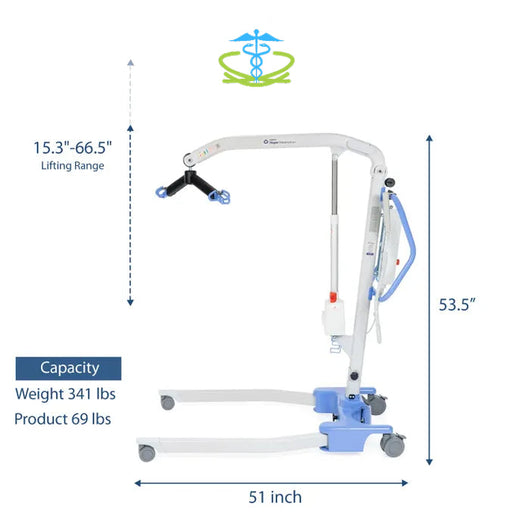 Lavender Joerns Hoyer® Advance-E Folding Patient Lift