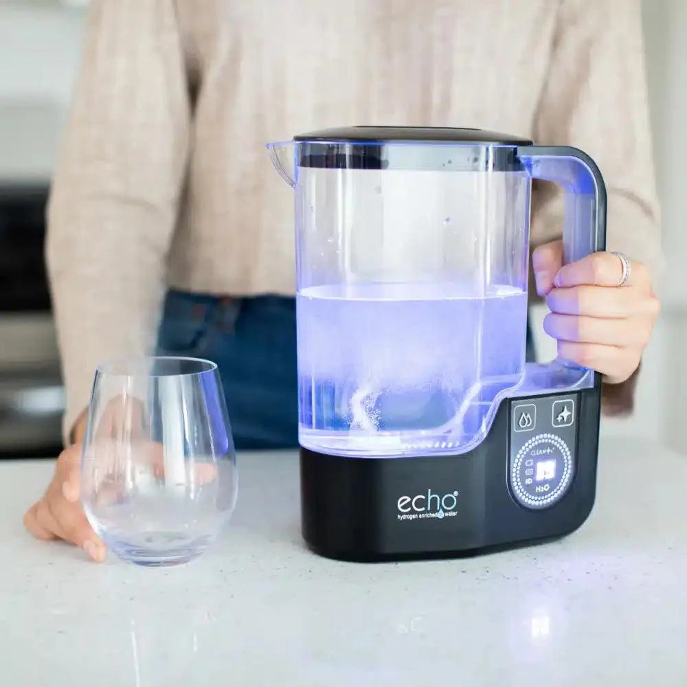 Light Gray Hydrogen Water Pitcher