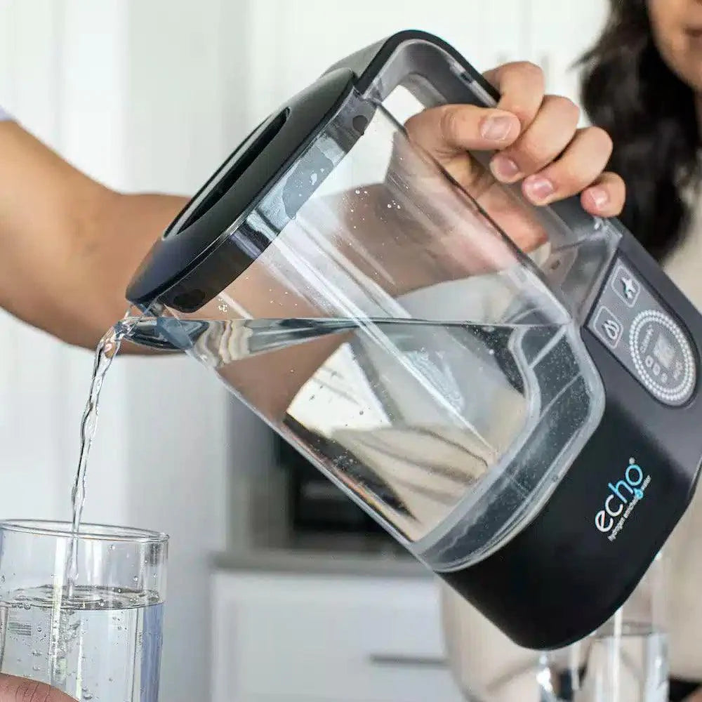 Gray Hydrogen Water Pitcher