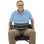 Light Slate Gray Vive Health Wheelchair Seatbelt