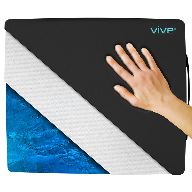 Dark Slate Gray Vive Health Gel Seat Cushion