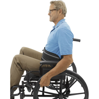Dark Slate Gray Vive Health Wheelchair Seatbelt