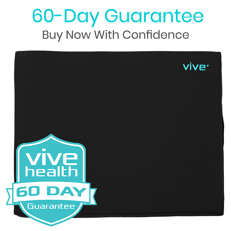 Black Vive Health Gel Seat Cushion